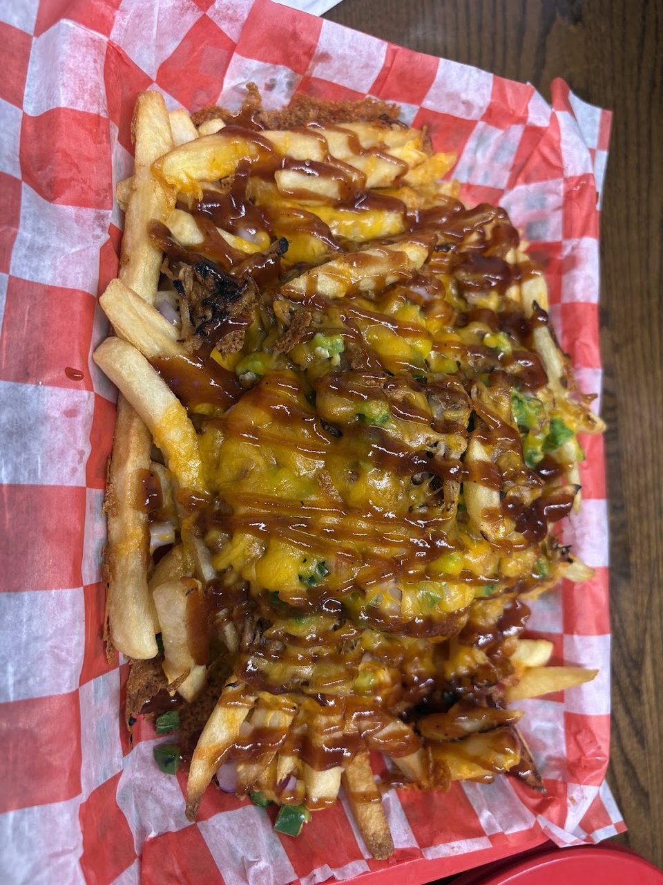 Loaded Pulled Pork Barbecue Fries